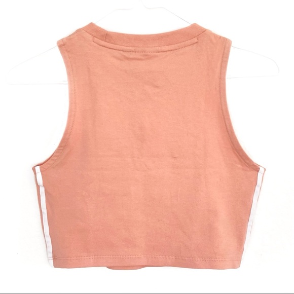 adidas Originals Peach Cropped Tank Top - Picture 6 of 6